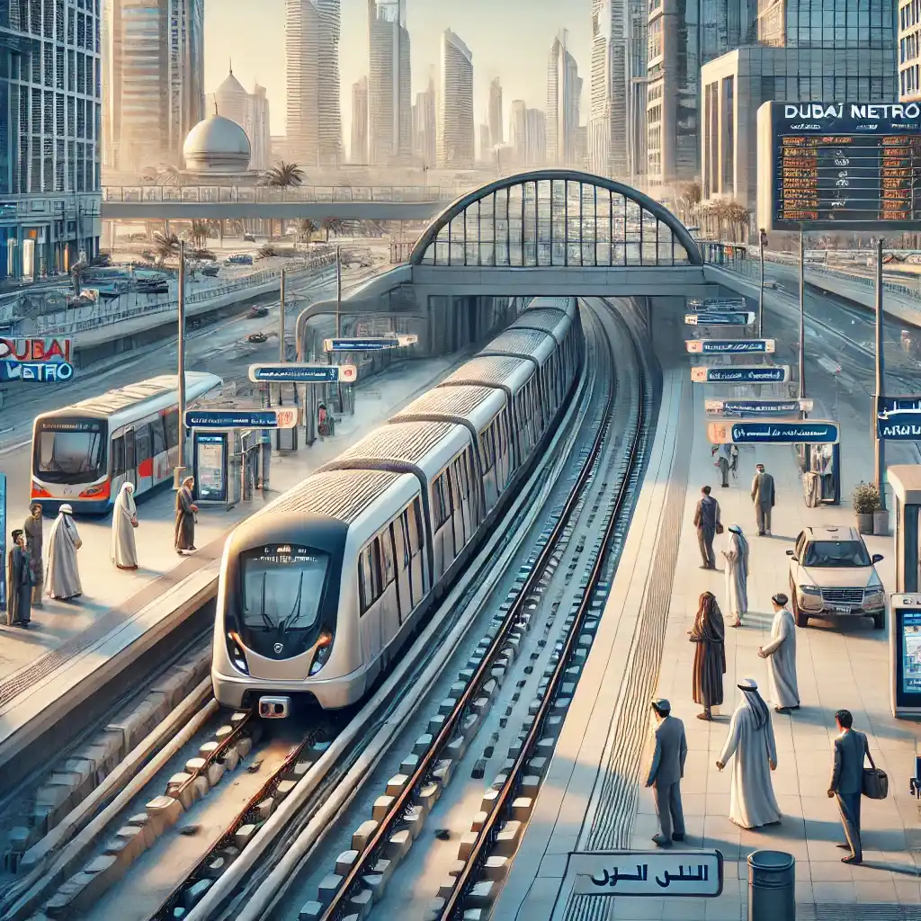 خدمات حمل و نقل عمومی در دبی
