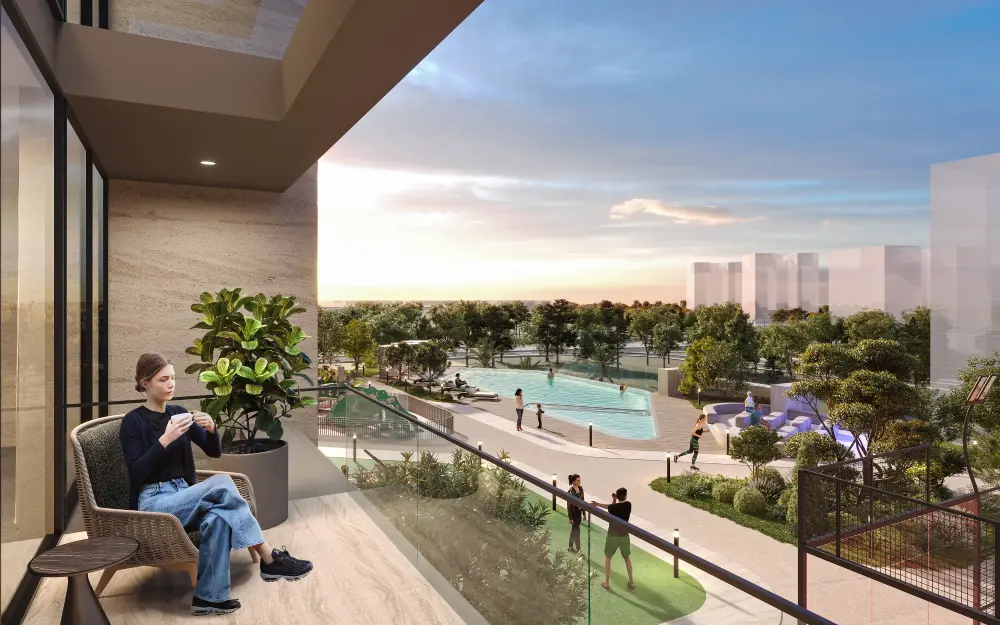 Typical Balcony view